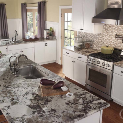 Alaska White Granite Room