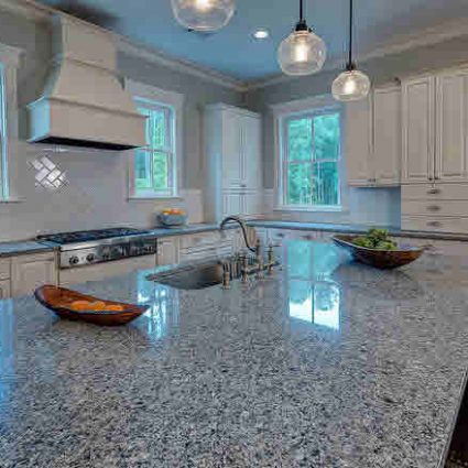 Azul Platino Granite Room