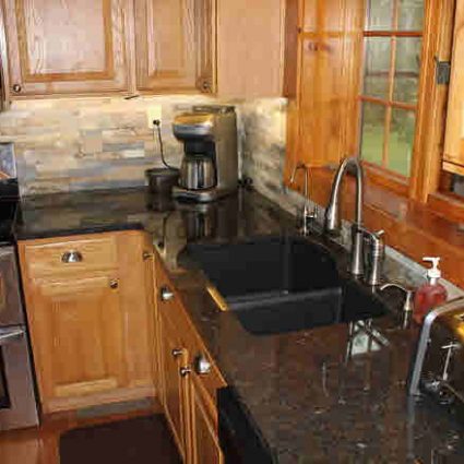 Coffee Brown Granite Room