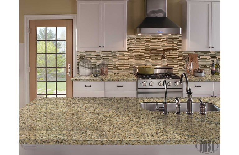 Giallo Napoleon Granite Divine Design Stone Cabinets