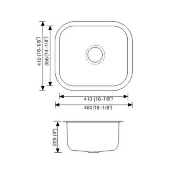 Under Mount Bar Sink Divine Design Stone &
